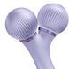 Електронний ультразвуковий ролик для обличчя GESKE Sonic Facial Roller 4в1 purple HB0178 фото 5