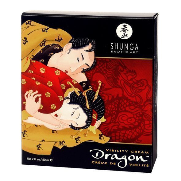Стимулирующий крем для пар Shunga Dragon Cream (60 мл) &mdash; эффект тепло-холода и покалывание. SO2523 фото