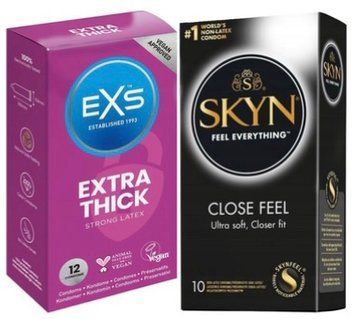 Набір з SKYN Close Feel 10 шт + EXS Extra Safe 12 шт SOS7872 фото