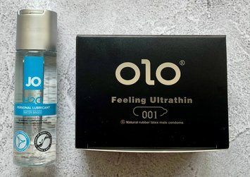 Набор OLO Feeling Ultrathin 001 10 шт. + Лубрикант System JO H2O ORIGINAL (60 мл) SOS2696 фото