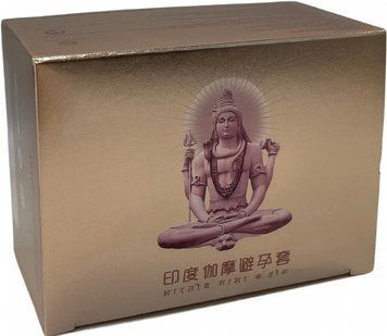OLO Gold Budda 10 шт з латексу з гіалуроновим змащенням і ароматом ванілі OL20 фото