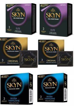 Set Skyn с 18 штук : Elite, Original , Extra lube SK93 фото