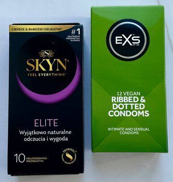 Комплект резинок Skyn Elite 10 шт - EXS Ribbed & Dotted (12 штук) SOS3118 фото