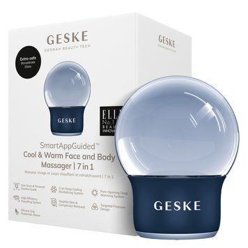 Массажер для лица и тела GESKE Cool&Warm Face and Body Massager 7в1 midnight HB0301 фото