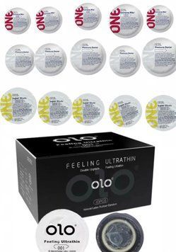 Комплект: OLO Feeling Ultrathin 10 шт + 𝐎𝐍𝐄 𝐏𝐥𝐞𝐚𝐬𝐮𝐫𝐞 𝐃𝐨𝐦𝐞 5 шт. + 𝐎𝐍𝐄 𝐒𝐮𝐩𝐞𝐫 𝐒𝐭𝐮𝐝𝐬 5 шт. + One Extreme ribs 5 шт. SOS11224 фото