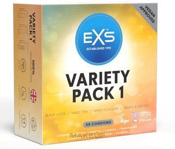 EXS Mixed Variety Pack 1, 48 штук EX18 фото