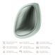Ультразвукова маска тепло та холод GESKE Sonic Warm&Cool Mask 9в1 green HB0107 фото 2