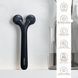 Електронний ультразвуковий ролик для обличчя GESKE Sonic Facial Roller 4в1 black HB0179 фото 3