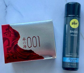 Комплект OLO Red Silver 10 шт + Лубрикант pjur Basic Waterbased, 100 мл SOS3865 фото