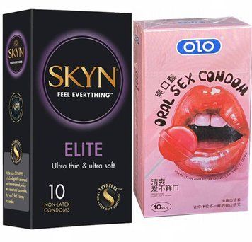 Набір: Skyn Elite 10 штук + OLO Oral Candy 10 штук SOS39 фото