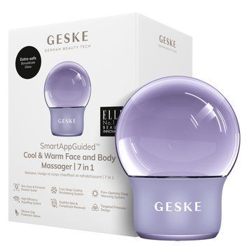 Массажер для лица и тела GESKE Cool&Warm Face and Body Massager 7в1 purple HB0303 фото