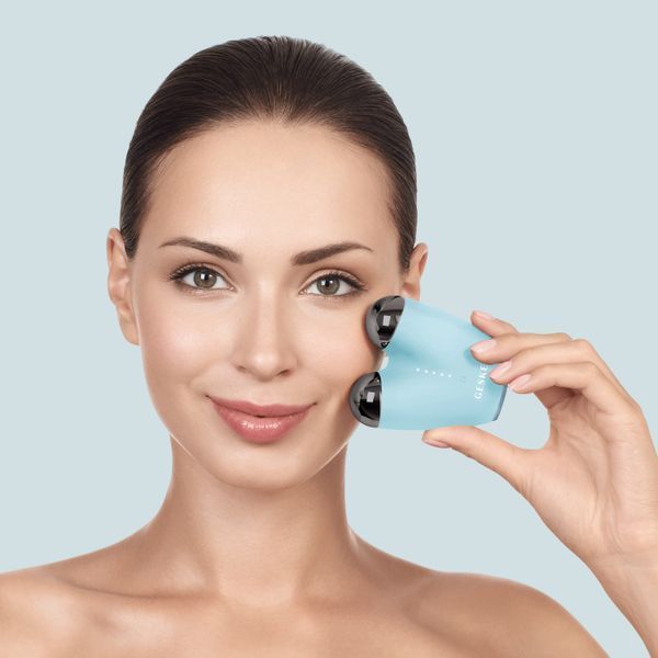 Мікрострумовий підтягувач обличчя GESKE MicroCurrent Face-Lifter 6в1 turquoise HB0136 фото