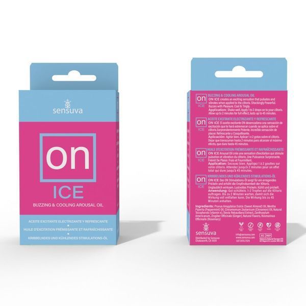 Возбудительные капли для клитора Sensuva &ndash; ON Arousal Oil for Her Ice (5 мл) охлаждающие, до 30 минут SO3167 фото