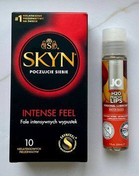 Набір 10 шт Skyn Intense Feel - Лубрикант System JO H2O &mdash; Peachy Lips (30 мл) SOS2824 фото