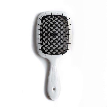 Расческа Janeke Superbrush Small (Белая с черным) 56SP234NER фото