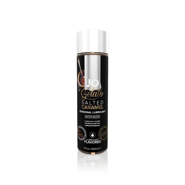 Змазка на водній основі System JO GELATO Salted Caramel (120 мл) без цукру, парабенів та пропіленглік SO1668 фото