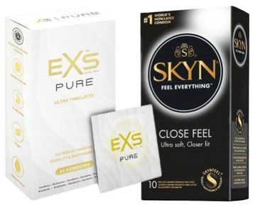Набір з SKYN Close Feel 10 шт + EXS Pure 12 шт SOS7861 фото