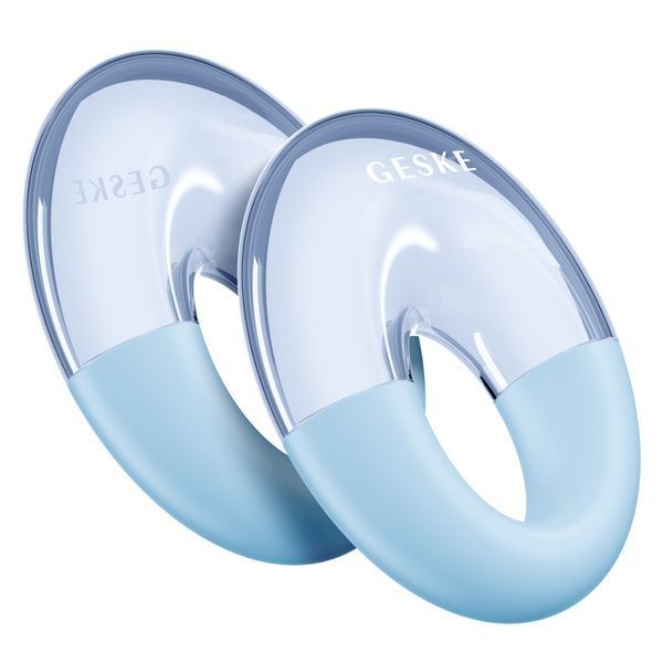 Массажер для глаз GESKE Cool & Warm Eye Massager 7в1 aquamarine HB0307 фото