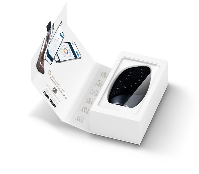 Очищувальна щітка для обличчя GESKE Sonic Thermo Facial Brush&Face-Lifter 8в1 black HB0091 фото