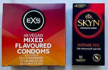 Набір Skyn Intense Feel 10 шт - EXS Mixed Flavoured 48 шт SOS3077 фото