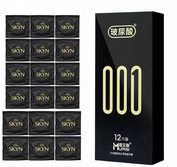 Набір SKYN ORIGINAL 18 шт та 001 Muaisi Black з натурального матеріалу 12шт SOS246 фото