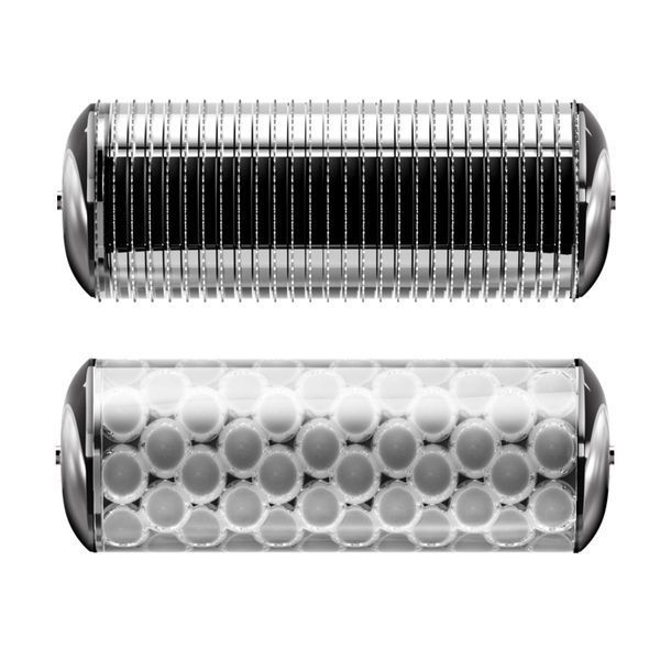 Електронний ролер для обличчя та тіла з мікроголками GESKE MicroNeedle Face&Body Roller 8в1 black HB0201 фото