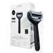 Електронний ролер для обличчя та тіла з мікроголками GESKE MicroNeedle Face&Body Roller 8в1 black HB0201 фото 1