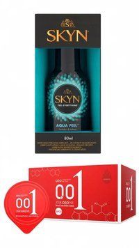 OLO Passionate Factor 10 шт и Лубрикант SKYN AQUA FEEL 80 мл SOS739 фото