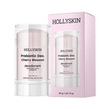 Парфумований дезодорант з гіалуроновою кислотою і пребіотиками HOLLYSKIN Prebiotic Deo. Cherry Blossom 0314h фото