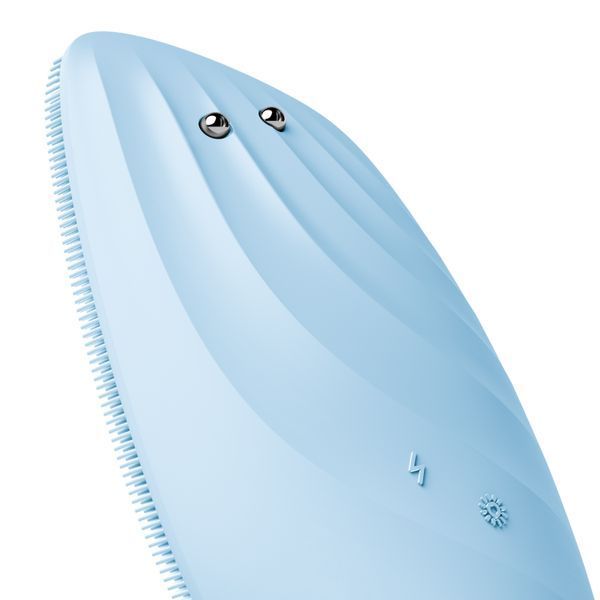 Очистительная щетка для лица GESKE Sonic Thermo Facial Brush&Face-Lifter 8в1 aquamarine HB0094 фото