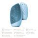 Очистительная щетка для лица GESKE Sonic Thermo Facial Brush&Face-Lifter 8в1 aquamarine HB0094 фото 2