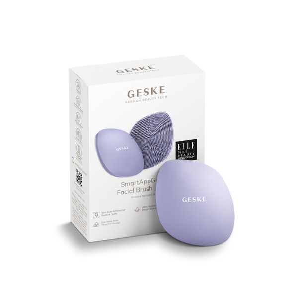 Щітка для обличчя GESKE Facial Brush 4в1 purple HB0046 фото