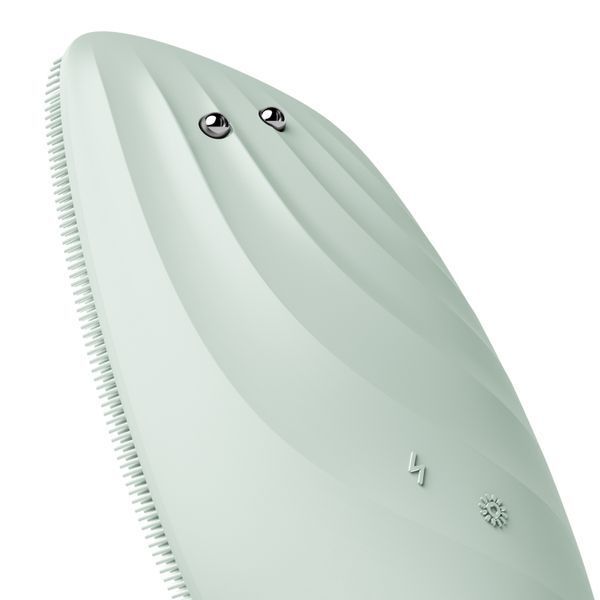 Очищувальна щітка для обличчя GESKE Sonic Thermo Facial Brush&Face-Lifter 8в1 green HB0096 фото