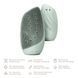 Очищувальна щітка для обличчя GESKE Sonic Thermo Facial Brush&Face-Lifter 8в1 green HB0096 фото 2