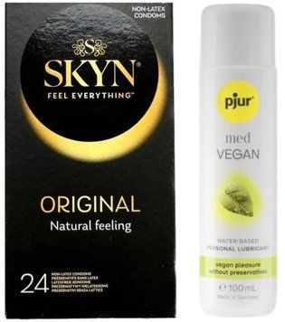 Комплект SKYN Original 24 шт + Pjur MED Vegan Glide 100 мл SOS13239 фото
