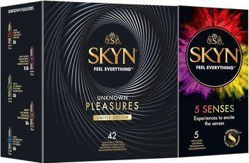 Набор SKYN 42 Pleasures+ и не большой SKYN 5 Senses SK49 фото