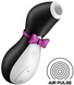 Вакуумно-хвильовий стимулятор Satisfyer Penguin (чорно-білий) SO1641 фото 5