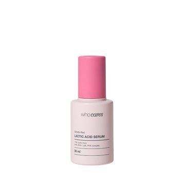 Незмивна сироватка-пілінг із молочною кислотою whocares Gentle Peel Lactic Acid Serum 30 ml 000005736 фото