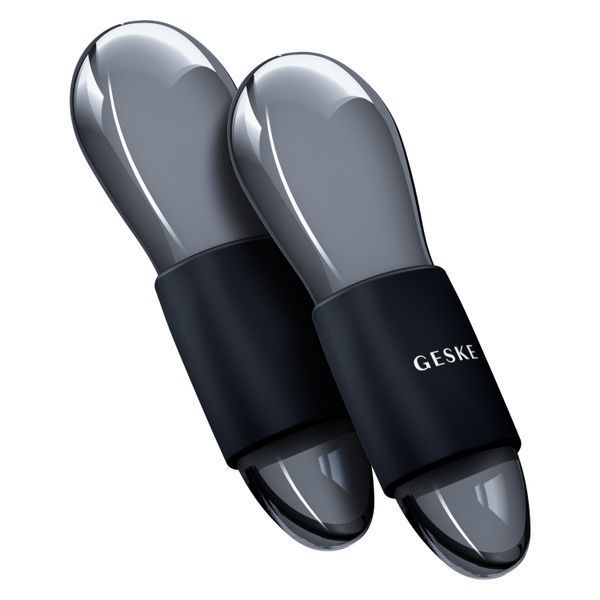 Двойной массажер для глаз GESKE Cool&Warm Duo Eye Massager 7в1 black HB0319 фото