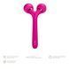 Електронний ультразвуковий ролик для обличчя та тіла GESKE Sonic Facial&Body Roller 4в1 magenta HB0031 фото 2