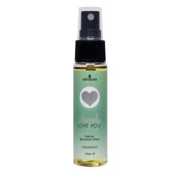 Спрей для глибокого мінету Sensuva Deeply Love You Spearmint (29 мл) SO7832 фото
