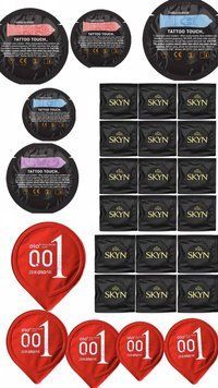Set з 28 шт : One Tatoo , Olo Red та Skyn Original SOS207 фото