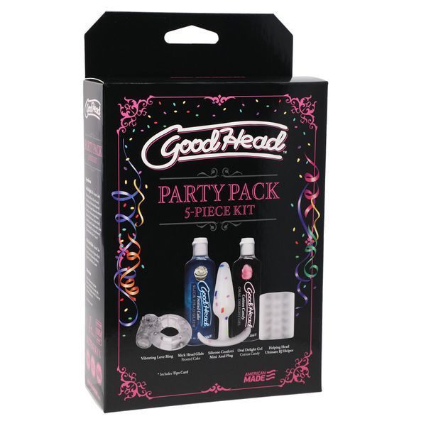 Набор Doc Johnson GoodHead - Party Pack &ndash; 5 Piece Kit SO6064 фото