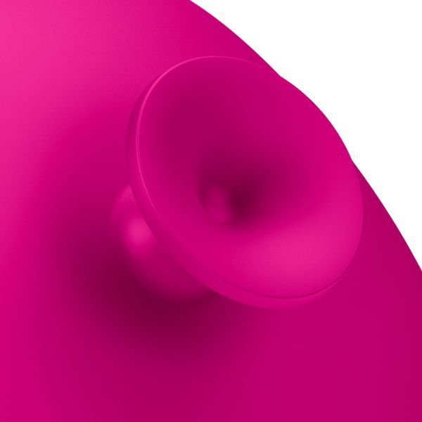 Щітка для обличчя GESKE Facial Brush 4в1 з тримачем magenta HB0054 фото