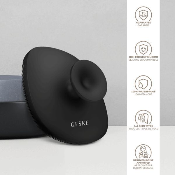 Щетка для тела GESKE Body Brush 4в1 gray HB0331 фото