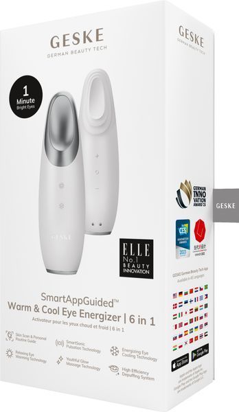 Энерджайзер для глаз GESKE Warm&Cool Eye Energizer 6в1 white HB0117 фото