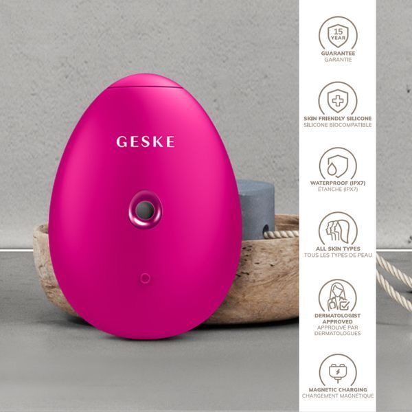 Електронний освіжувач для зволоження обличчя GESKE Facial Hydration Refresher 4в1 magenta HB0164 фото