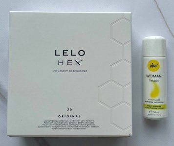 Набор LELO HEX Original 36 Pack + Лубрикант pjur Woman Vegan 30 мл SOS2020 фото