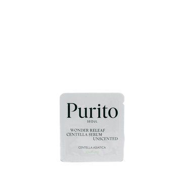 Тестер сироватки з екстрактом центелли без олій Purito Seoul Wonder Releaf Centella Serum Unscented 1 ml 000005395 фото
