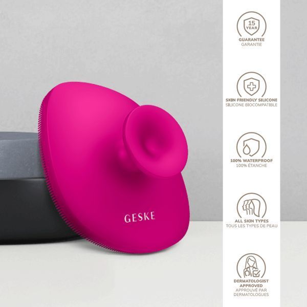 Щетка для тела GESKE Body Brush 4в1 magenta HB0333 фото